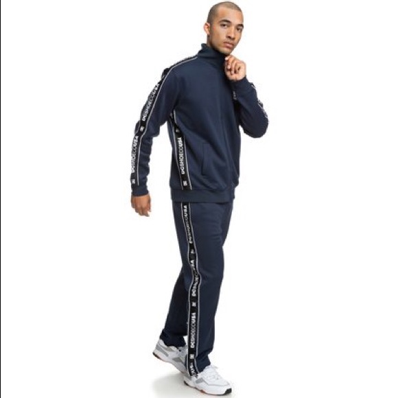 🔥DC BELLINGHAM ZIP-UP TRACK JACKET NWT - Picture 7 of 9